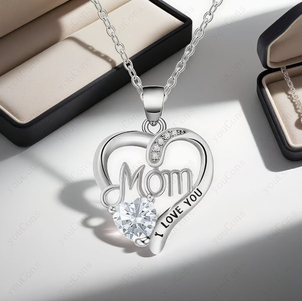 Elegancki Zestaw Prezentowy „Best Wishes” – Róża, Naszyjnik